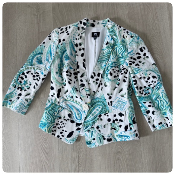 W BY WORTH CAREER BLAZER SIZE 4 - Picture 14 of 16